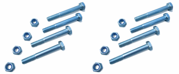 Set van 8 bouten & moeren (M10)