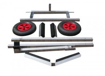 Aluminium strandtrailer