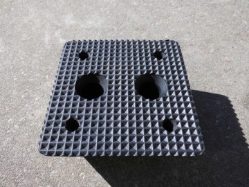 Rubberen stootkussen 14 cm