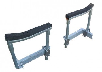 Kielboot steunen set