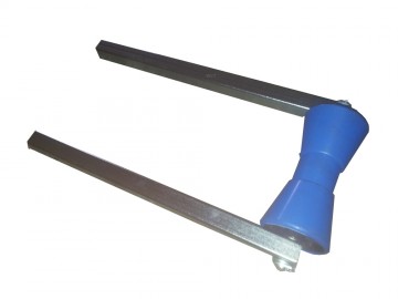 Kielrol 200mm met stelpijp