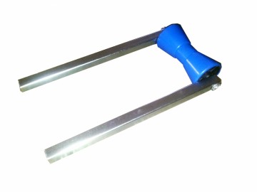 Kielrol 200mm met stelpijp