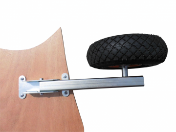 Uitschuifbare strandwielen set