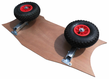 Uitschuifbare strandwielen set