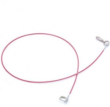 Veiligheidskabel / breekkabel 1m (rood)