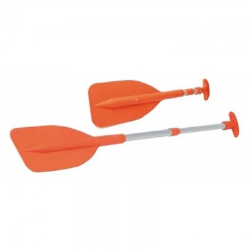 Telescopische steekpeddel oranje